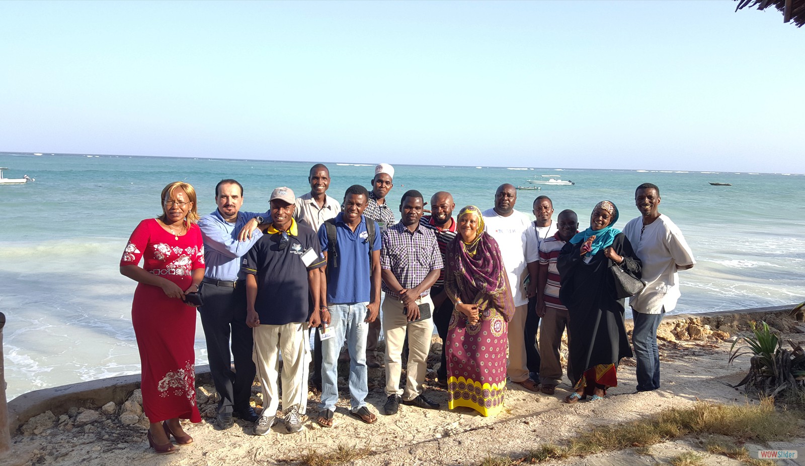 Kwale Coalition members at Diani