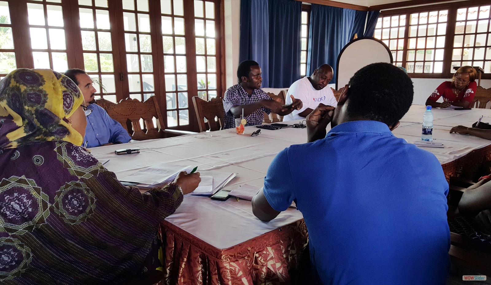 Kwale Coalition in an FGD on Community Assessment exercise